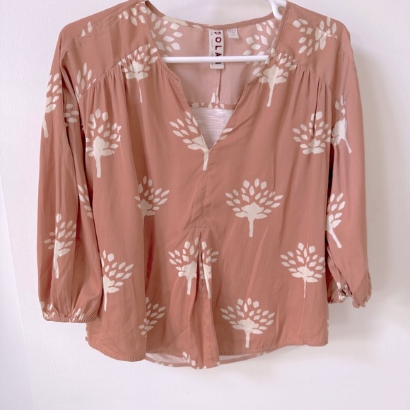 Boho Anthropologie Dolan Alvia Peasant Top - Picture 1 of 9
